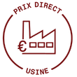 Prix d'usine